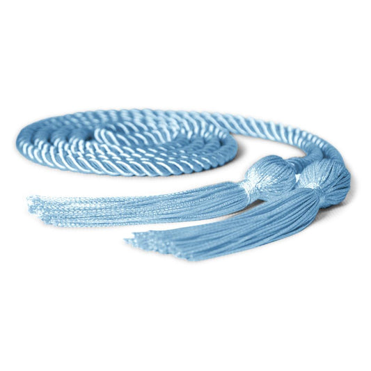 Single Graduation Honor Cord Light Blue by Wholesale Grad Supply