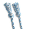 Single Graduation Honor Cord Light Blue/White by Wholesale Grad Supply