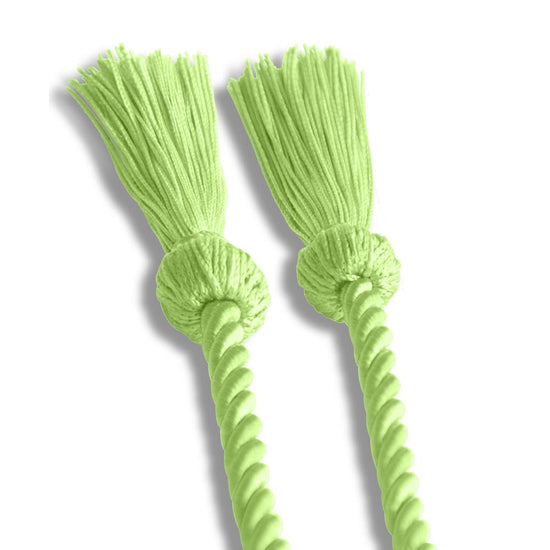 Single Graduation Honor Cord Lime Green by Wholesale Grad Supply