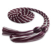 Single Graduation Honor Cord Maroon/White by Wholesale Grad Supply