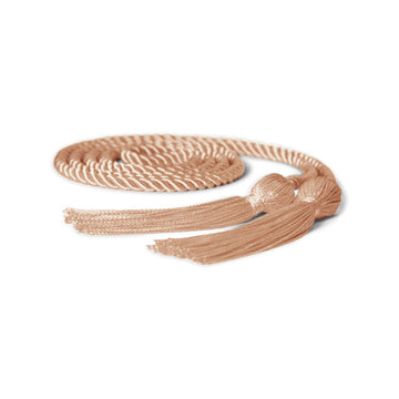 Single Graduation Honor Cord Peach by Wholesale Grad Supply