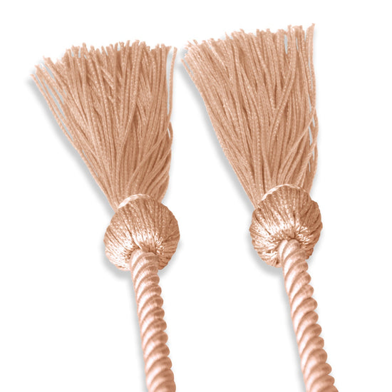 Single Graduation Honor Cord Peach by Wholesale Grad Supply