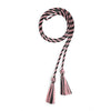 Single Graduation Honor Cord Pink/Black by Wholesale Grad Supply