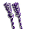 Single Graduation Honor Cord Purple/White by Wholesale Grad Supply