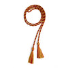 Single Graduation Honor Cord Red/Antique Gold by Wholesale Grad Supply