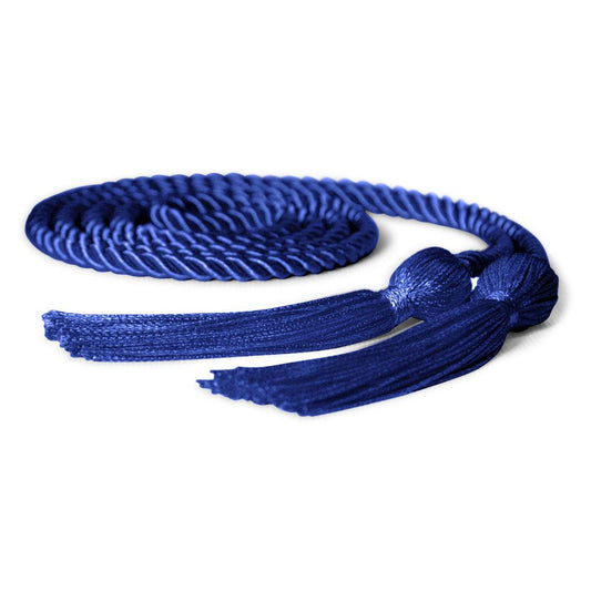 Single Graduation Honor Cord Royal Blue by Wholesale Grad Supply
