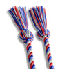 Single Graduation Honor Cord Royal Blue/Red/White by Wholesale Grad Supply