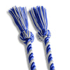 Single Graduation Honor Cord Royal Blue/White by Wholesale Grad Supply
