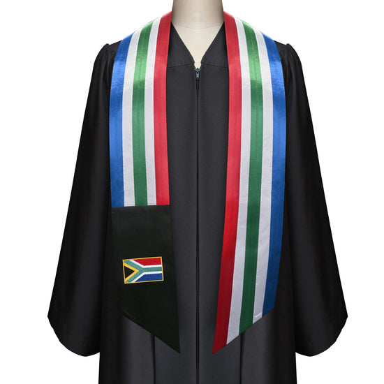 South Africa International Graduation Stole/Sash Study Abroad Graduate by Wholesale Grad Supply