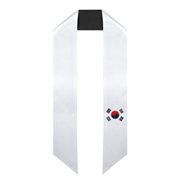 South Korea International Graduation Stole/Sash Study Abroad Graduate by Wholesale Grad Supply