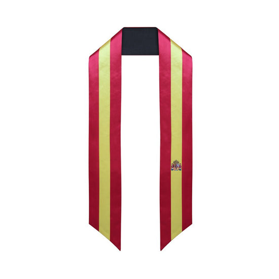 Spain International Graduation Stole/Sash Study Abroad Graduate by Wholesale Grad Supply