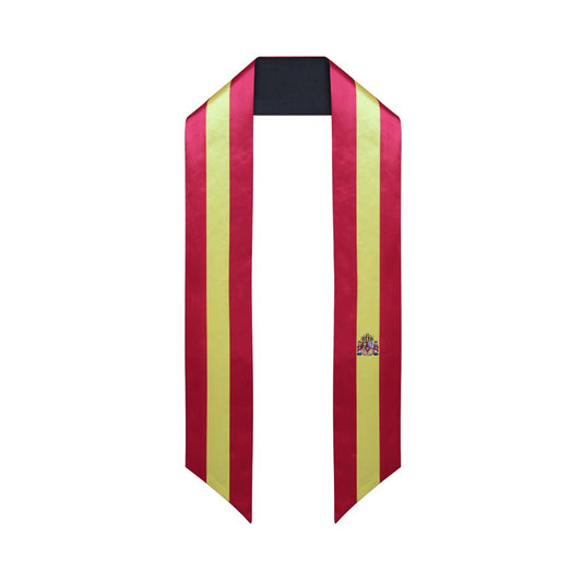 Spain International Graduation Stole/Sash Study Abroad Graduate by Wholesale Grad Supply