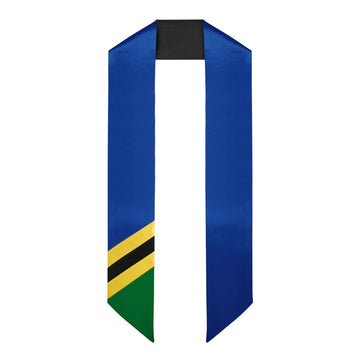 Tanzania International Graduation Stole/Sash Study Abroad Graduate by Wholesale Grad Supply