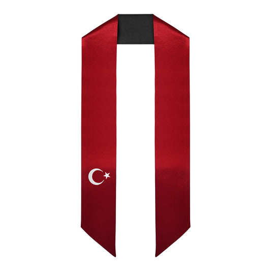 Turkey International Graduation Stole/Sash Study Abroad Graduate by Wholesale Grad Supply