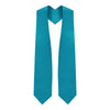 Turquoise Graduation Stole by Wholesale Grad Supply
