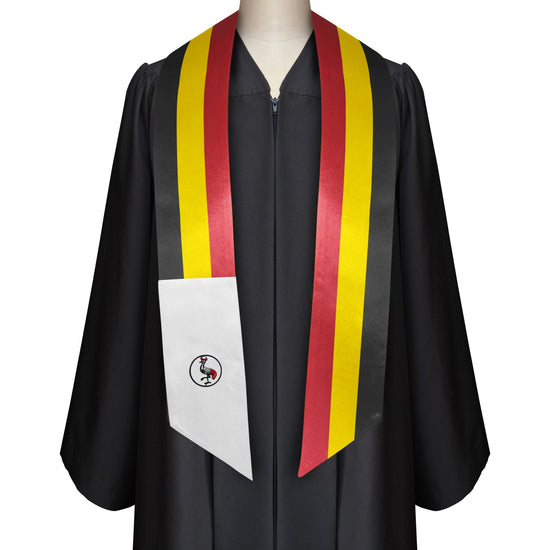 Uganda International Graduation Stole/Sash Study Abroad Graduate by Wholesale Grad Supply