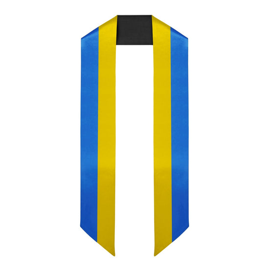 Ukraine International Graduation Stole/Sash Study Abroad Graduate by Wholesale Grad Supply