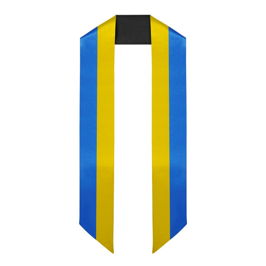 Ukraine International Graduation Stole/Sash Study Abroad Graduate by Wholesale Grad Supply