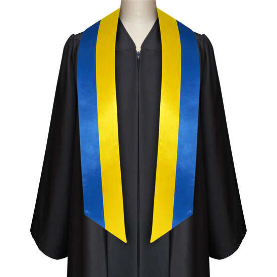 Ukraine International Graduation Stole/Sash Study Abroad Graduate by Wholesale Grad Supply
