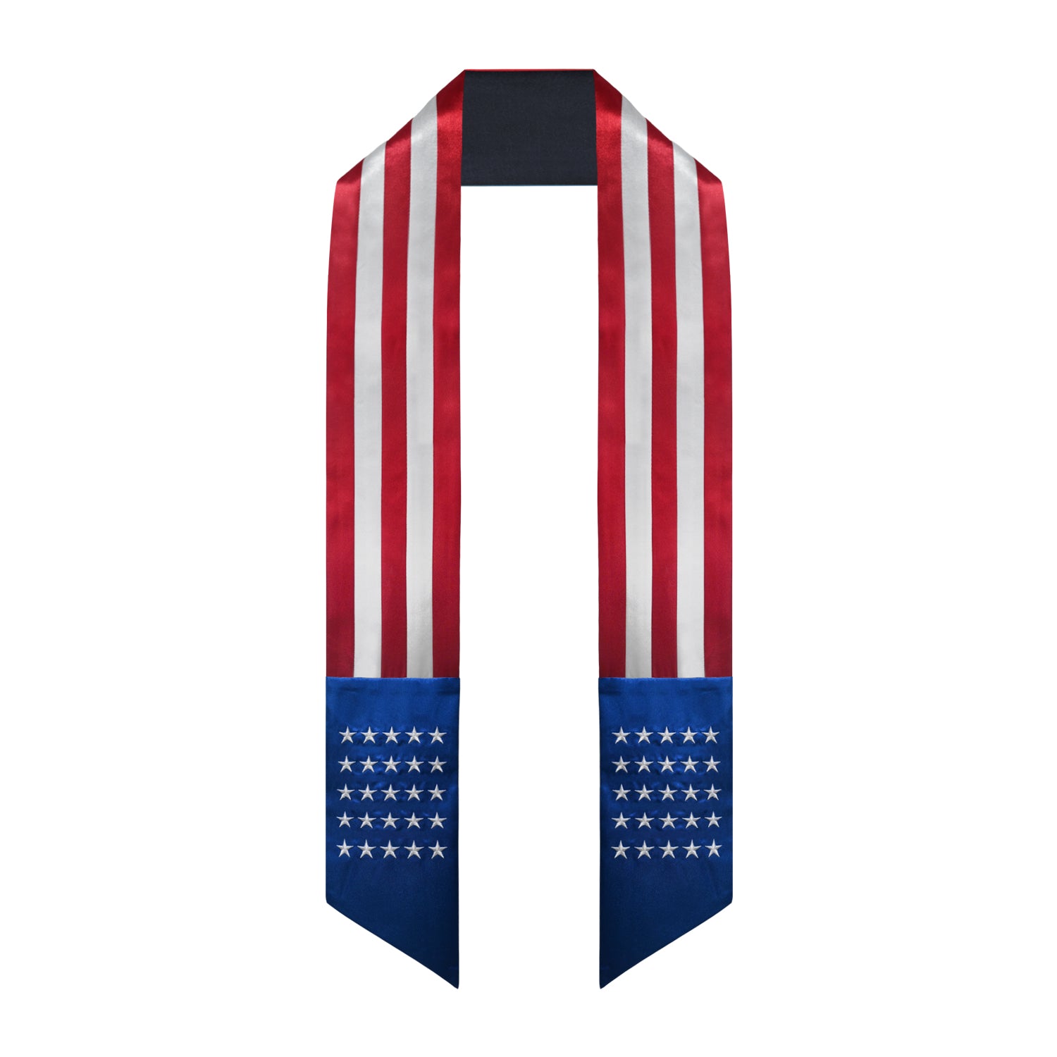 United States of America International Graduation Stole/Sash Study Abroad Graduate by Wholesale Grad Supply