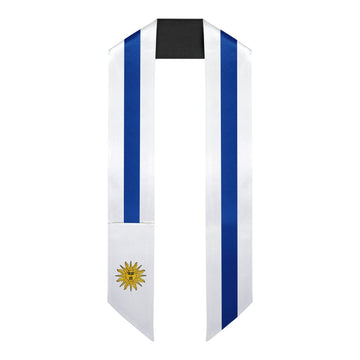 Uruguay International Graduation Stole/Sash Study Abroad Graduate by Wholesale Grad Supply