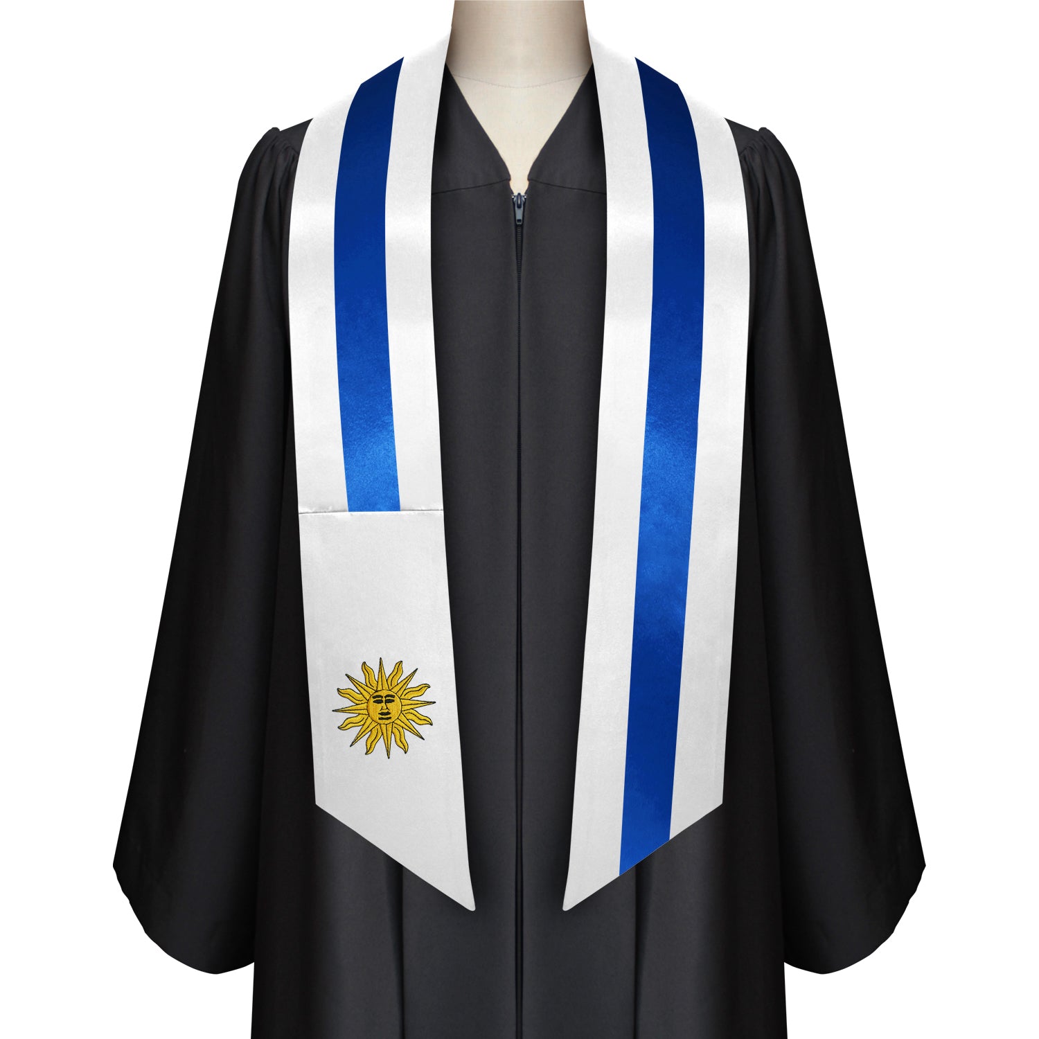 Uruguay International Graduation Stole/Sash Study Abroad Graduate by Wholesale Grad Supply
