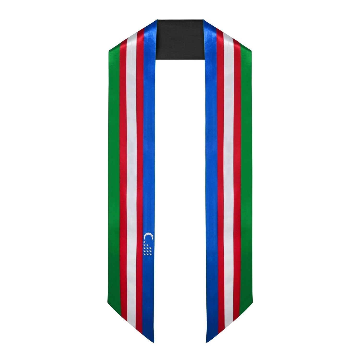 Uzbekistan International Graduation Stole/Sash Study Abroad Graduate by Wholesale Grad Supply