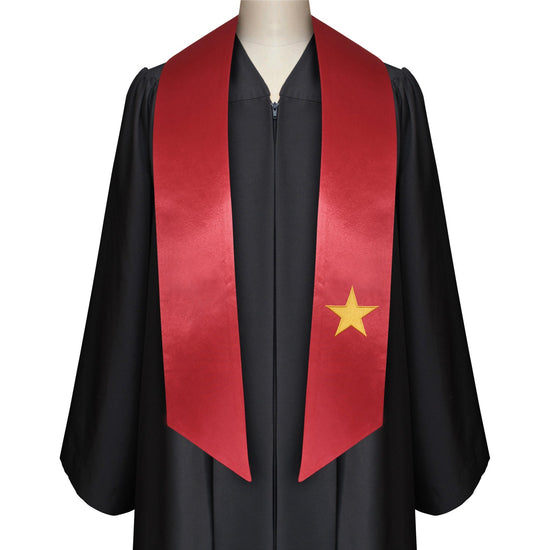 Vietnam International Graduation Stole/Sash Study Abroad Graduate by Wholesale Grad Supply