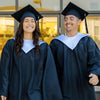 White Graduation V-Stole by Wholesale Grad Supply