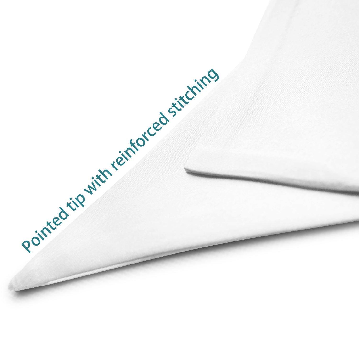 White Graduation V-Stole by Wholesale Grad Supply