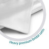 White Graduation V-Stole by Wholesale Grad Supply