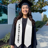 White President Graduation Stole by Wholesale Grad Supply