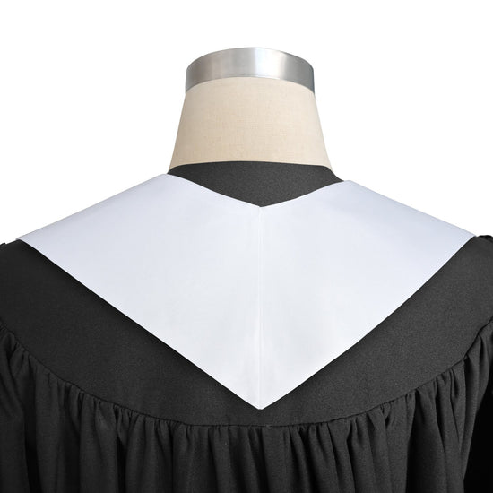 White Rainbow LGBTQ+ Gay Pride Graduation Stole by Wholesale Grad Supply