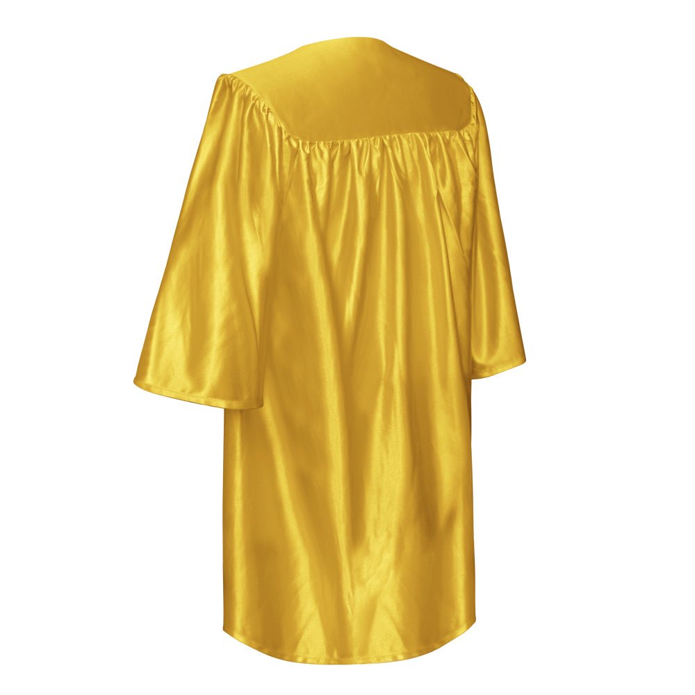 Shiny Gold Graduation Cap and Gown for Pre - school - Wholesale Grad Supply