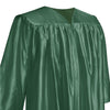 Shiny Hunter Green Graduation Gown for Preschool - Wholesale Grad Supply