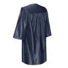 Shiny Navy Blue Graduation Cap and Gown for Pre - school - Wholesale Grad Supply