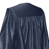 Shiny Navy Blue Graduation Gown for Preschool - Wholesale Grad Supply