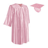 Shiny Pink Graduation Cap and Gown for Pre - school - Wholesale Grad Supply