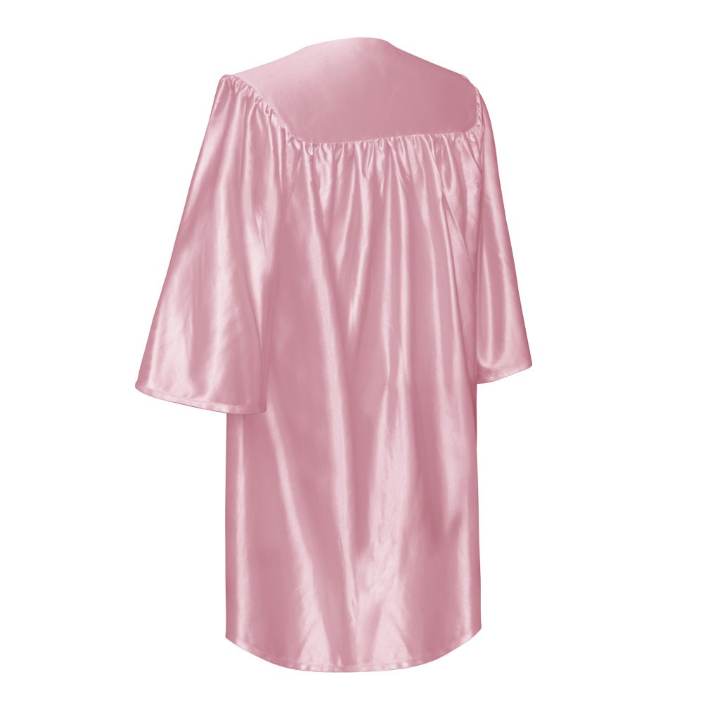 Shiny Pink Graduation Cap and Gown for Pre - school - Wholesale Grad Supply