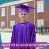Shiny Purple Graduation Cap and Gown for Pre - school - Wholesale Grad Supply