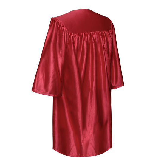 Shiny Red Graduation Cap and Gown for Pre - school - Wholesale Grad Supply