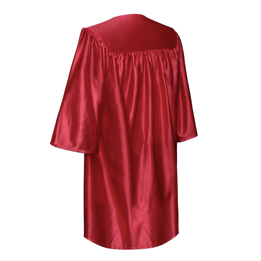 Shiny Red Graduation Cap and Gown for Pre - school - Wholesale Grad Supply