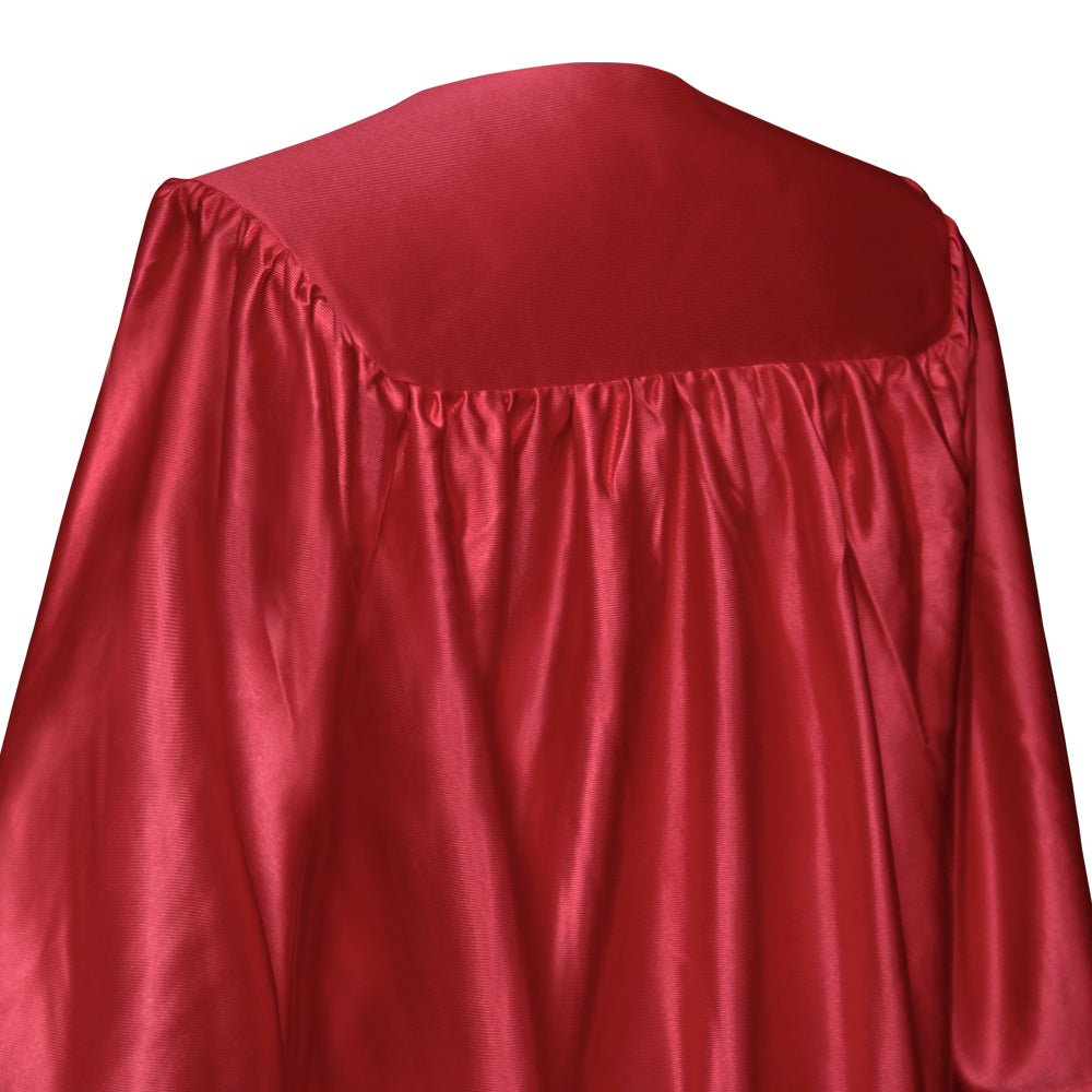Shiny Red Graduation Gown for Preschool - Wholesale Grad Supply