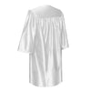 Shiny White Graduation Cap and Gown for Preschool - Wholesale Grad Supply
